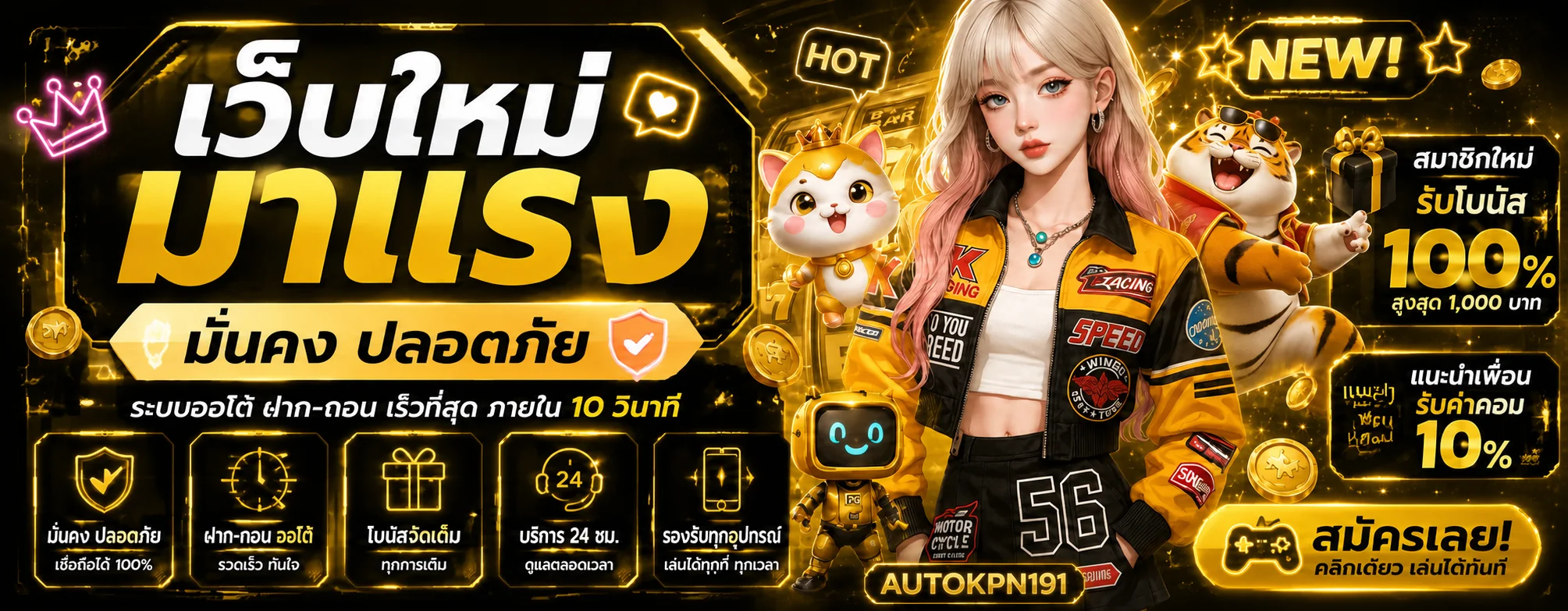 AUTOKPN191 ทางเข้าออโต้ | KPN111 และ KPN191VIP สล็อต